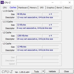 联想ThinkBook 13x G1 - CPUz