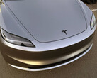 带有前保险杠摄像头和转向灯柄的 2026 款 Model 3。(图片来源:Sawyer Merritt/X)