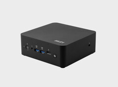 新款微星 Cubi NUC AI+ 2MG mini PC 采用英特尔 Lunar Lake 处理器。(图片来源：微星科技）