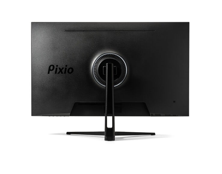 Pixio BX32UF 游戏显示器采用了相对简约的设计,这在游戏显示器中较为少见。
