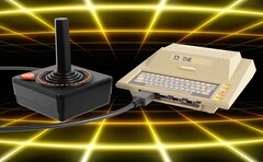 THE400 Mini 可以播放雅达利 400 时代多款游戏机的 ROM 游戏。(图片：Retro Games Ltd.）