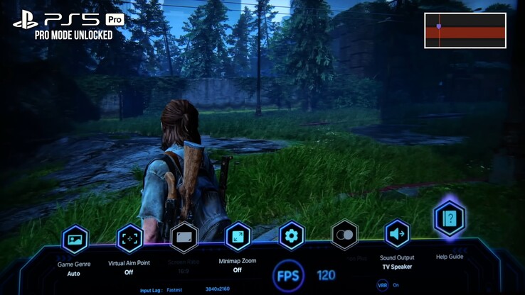 Digital Foundry PS5/PS5 Pro VRR 卡顿测试（图片来源：截图，Digital Foundry YouTube）