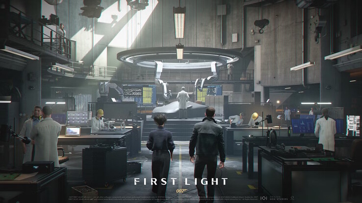 007 First Light》的玩家可以参观 Q 的实验室，那里是有用的间谍工具和车辆的原型制造地。