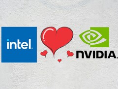 未来的英特尔台式机和移动处理器可能会完全淘汰 Arc iGPU，转而采用 Nvidia 解决方案。(图片来源：英特尔、Nvidia、Unsplash、Pixabay）