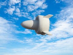 天空中的 S1500 型风力发电机（图片来源：中国《人民日报》；经人工智能编辑）