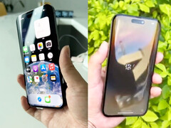 iPhone 14 Pro Max的弧形显示屏看起来相当时尚。(图片来源：@lipilipsi)