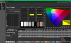 ColorChecker 校准前(sRGB)
