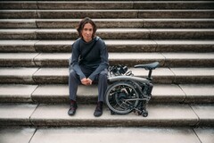 Brompton Electric T Line 采用可折叠设计(图片来源:Brompton)