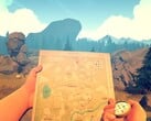 一张展示 Firewatch 中地图的图片,该游戏现于 Steam 上享受 80% 折扣。