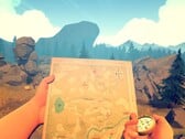 一张展示 Firewatch 中地图的图片，该游戏现于 Steam 上享受 80% 折扣。