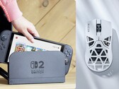 任天堂 Switch 2 将正式支持游戏鼠标。(图片来源：任天堂/雷蛇）