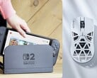 任天堂 Switch 2 将正式支持游戏鼠标。(图片来源：任天堂/雷蛇）