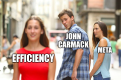 由于效率低下的问题，约翰-卡马克已经离开Meta公司。(图片：库存图片，经编辑)