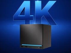 Valve Steam Machine 亮相，背景为4K画面
