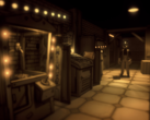 本迪：Bendy: Lone Wolf》是《Boris and the Dark Survival》的复刻版。图：游戏的官方图画。(图片来源：Steam）  
