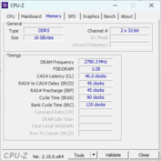 CPU-Z 内存
