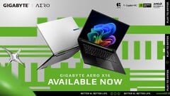 技嘉 Aero X16 电池续航时间长达 14 小时