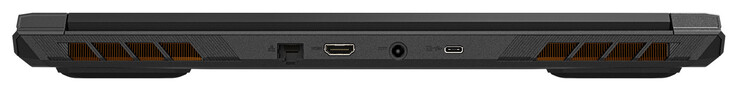 后部千兆以太网、HDMI 2.1、DC-In、USB 3.2 Gen 2 Type-C（带 DisplayPort 输出端口