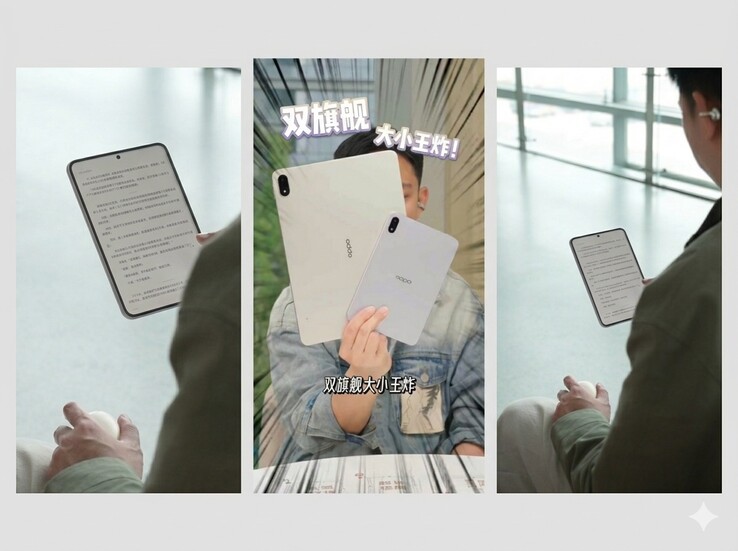 Oppo Pad Mini 的前后设计已经泄露。