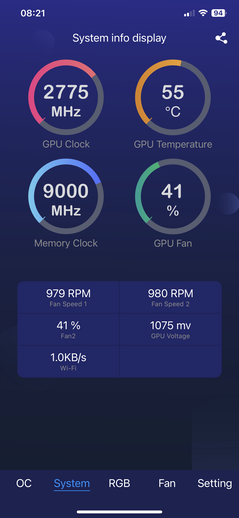 Xtreme Tuner Plus - 系统监控
