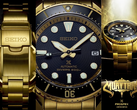 精工 Prospex 泰拳限量版手表（如图）以金色和黑色为主色调。(图片来源：Instagram 上的 @seikoo_thailand - 已编辑）