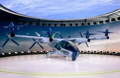 现代汽车的 S-A2 eVTOL 概念车在 CES 上隆重亮相。  (来源：Supernal）