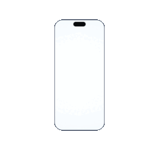 这是一张模拟 iPhone 18 Pro 屏幕在小角度倾斜时色彩偏移效果的图片，展示了 Poorplayer 测试中测得的色彩偏移现象。