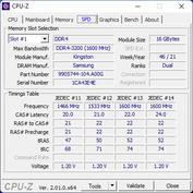 CPU-Z。SPD