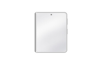 华为 Pura X Max 草图泄露 - 折叠式。