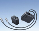 Baseus 在欧洲发布了 EnerCore CJ21 可伸缩充电器 67W USB-C（如图）。(图片来源：Baseus）