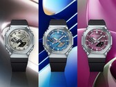 卡西欧 G-Shock GM-2100 系列三款新表（如图）将在更多欧洲国家上市。(图片来源：卡西欧）