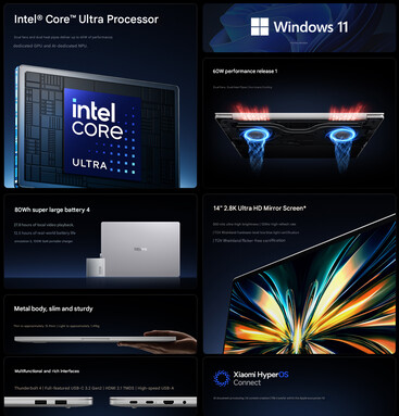 红米 Book 14 2026 笔记本电脑的核心亮点（机译）