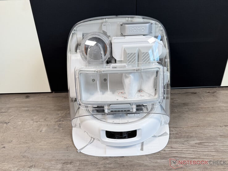 大疆罗摩 P 采用透明设计