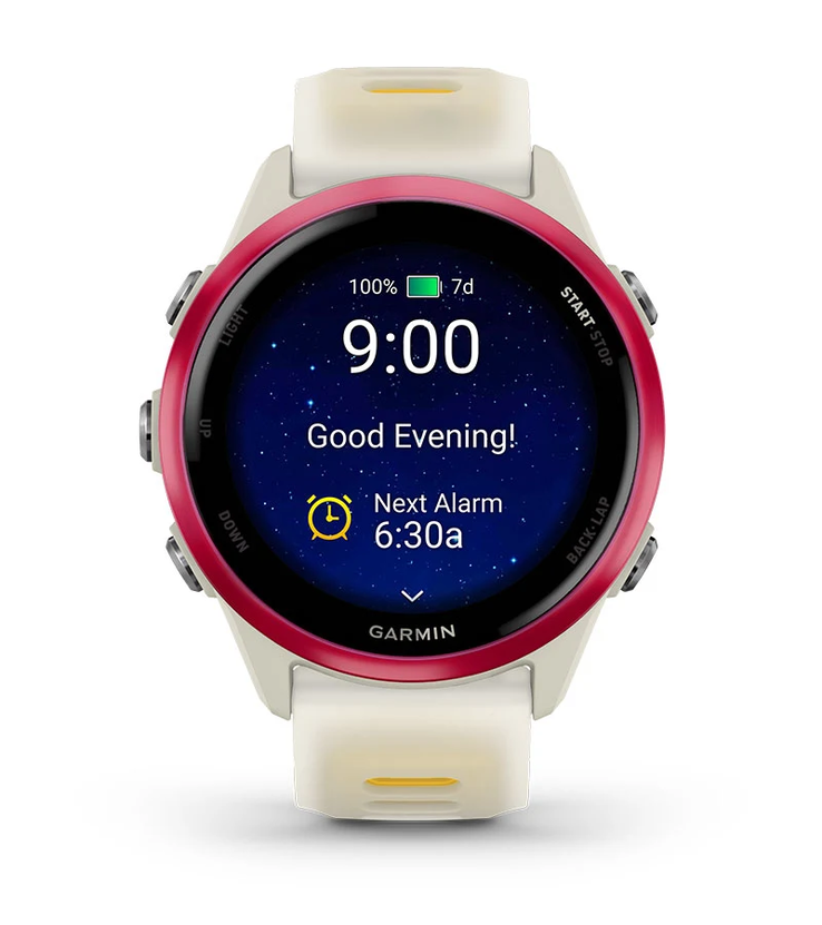 Garmin 的晚间报告功能（如图）随该品牌的新款先行者智能手表一起推出。(图片来源：Garmin）