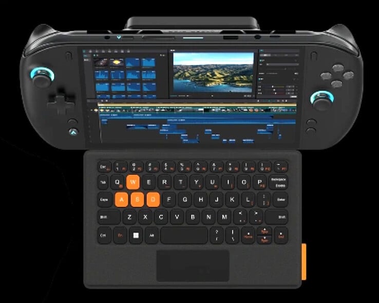 X2 Mini Pro 配备可拆卸磁吸键盘,可作为二合一平板电脑使用。