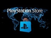 世界地图上显示的PlayStation Store标志