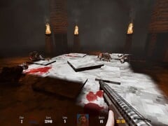 图片来自游戏 Darkenstein 3D。(图片来源:Steam)