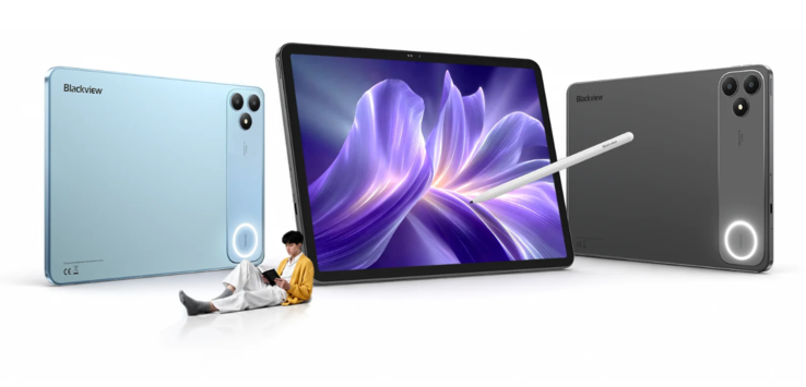 Blackview Zeno 6 Pro 的预告图展示了该平板电脑的正面和背面
