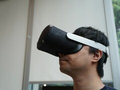 Meta Tiramisu VR 头显原型。(图片来源：Meta）