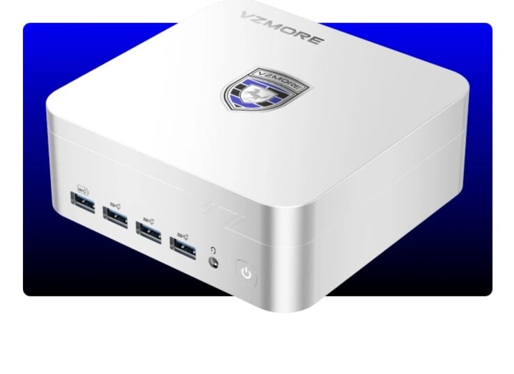 VZMore iX9 迷你电脑很可能采用与图中 AX9 相同的、类似 Mac Studio 的设计语言。