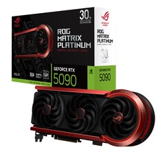 华硕 ROG Matrix RTX 5090 图片来源:华硕