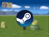 叠加了 Steam 徽标的游戏截图。