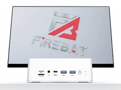 A8 还有 USB4 端口。图:迷你 PC 正面宣传图片。(图片来源:Firebat)