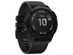 Garmin Fenix 6X Pro智能手表在亚马逊打折，一般零售价最高可打36%。(图片来源：佳明)