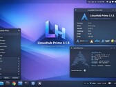 LinuxHub Prime 3.1.5 是本月更新的另一款基于 Arch 的发行版