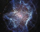 行星状星云 NGC 6072 的中红外图像（图片来源：NASA、ESA、CSA 和 STScI；已裁剪）