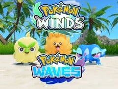 显示了《宝可梦:风与浪》初始宝可梦的横幅