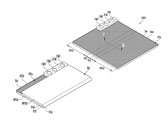 自 2023 年美国消费电子展（CES）以来，三星显示器公司（Samsung Display）大幅改变了其向内和向外可折叠的概念。(图片来源：美国专利商标局）