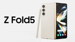 Galaxy Z Fold5预计将在没有明显缝隙的情况下关闭，与目前的Galaxy Z Fold4不同。 （图片来源：Technizo Concept）