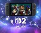 Switch 2 上展示的《星际火狐》游戏